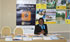 Oceanic Bank desk outside the town hall meeting venue
